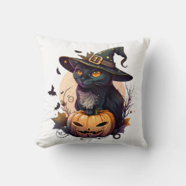 Almofada Travesseiros decorativos de abóbora do Halloween