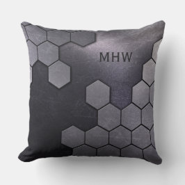 Almofada Travesseiros decorativos de monograma personalizad