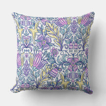 Travesseiros Decorativos de Padrão Floral