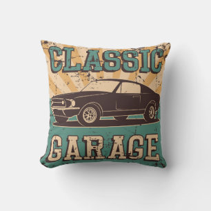 Almofada travesseiros decorativos decorativos de garagem