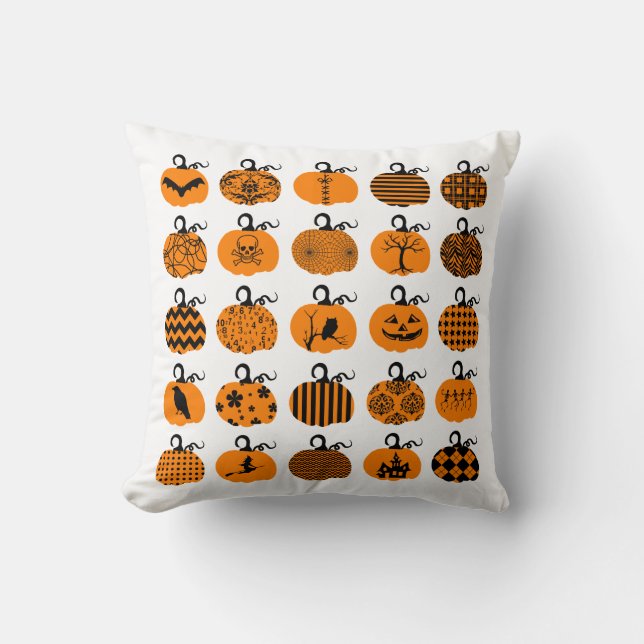 Almofada Travesseiros decorativos do Dia das Bruxas do (Frente)