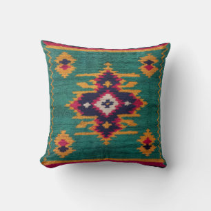 Almofada Travesseiros decorativos Green Kilim: Artesanato