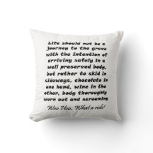 Travesseiros decorativos originais da piada do