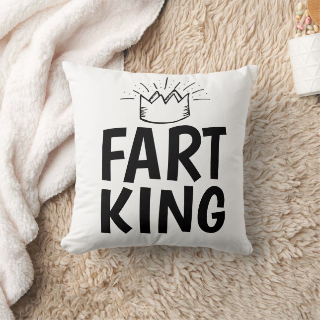 ALMOFADA TRAVESSEIROS DECORATIVOS PAIS FART KINGFUNNY (Cobertor)
