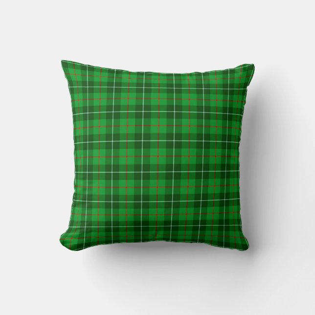 Almofada Travesseiros decorativos xadrezes Blane Tartan Tra (Frente)