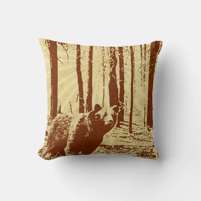 Almofada Travesseiros do urso (Frente)