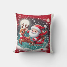 travesseiros e bolsas de design de natal