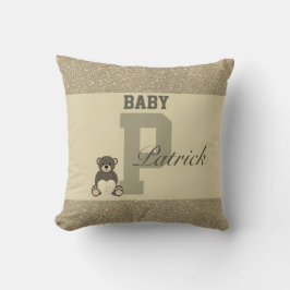 Almofada Travesseiros personalizados da tipografia