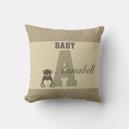 Almofada Travesseiros personalizados da tipografia