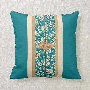 Almofada Travesseiros quadrados customizáveis da prancha de