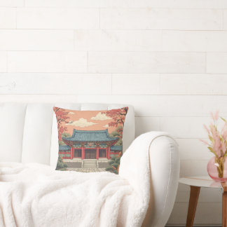 Almofada Travesseiros que representam um palácio oriental