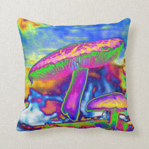 Almofada Travesseiros Trippy de Dippie 'Shrooms do Hippie