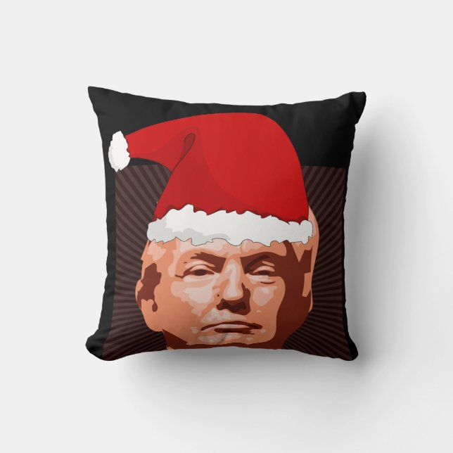 ALMOFADA TRAVESSEIROS TRUMP DE NATAL (Frente)