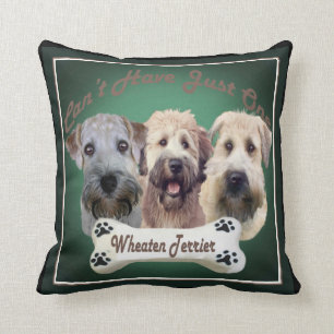 Almofada Travesseiros Wheaten brandamente revestidos de