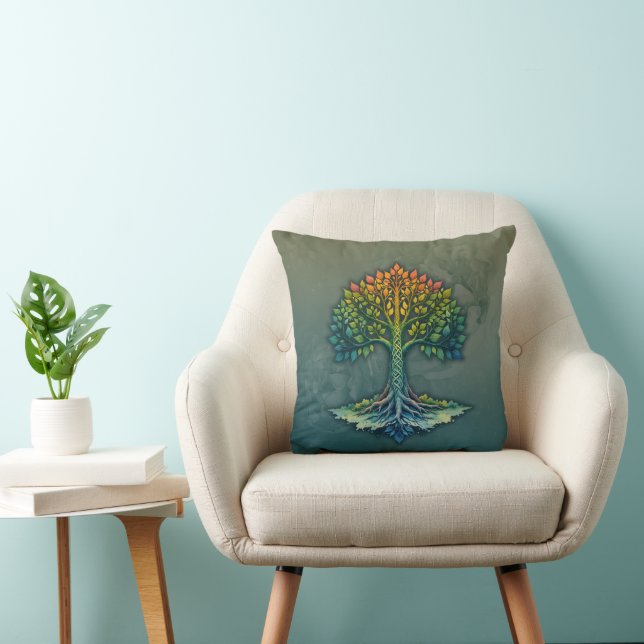 Almofada Tree of Life Shifting Dawn  (Cadeira)