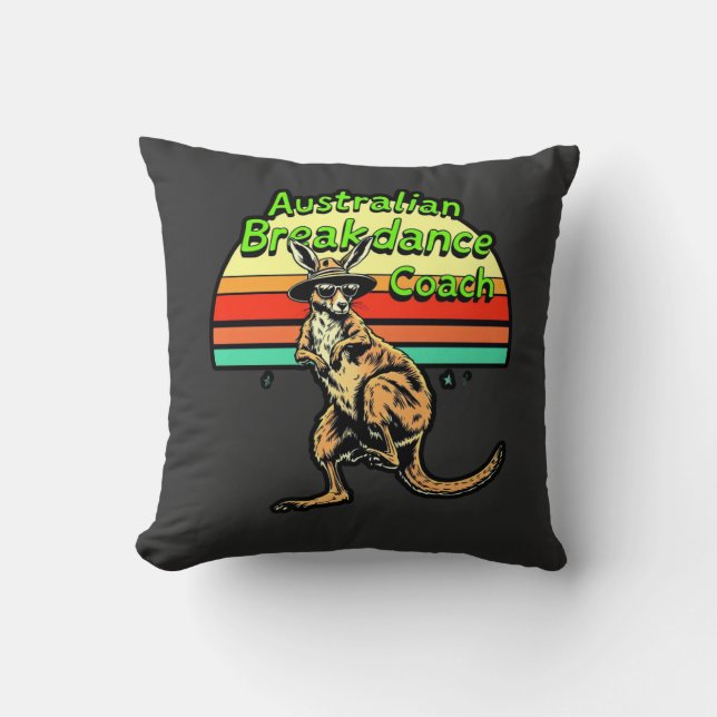 Almofada Treinador de Divisão Australiano - Hip Hop & Break (Frente)