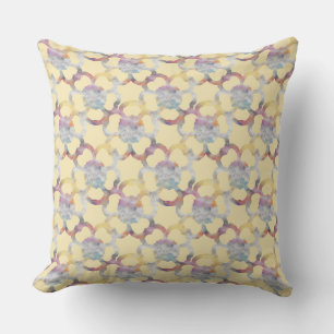 Almofada Treliça Floral de Mármore Sunshine