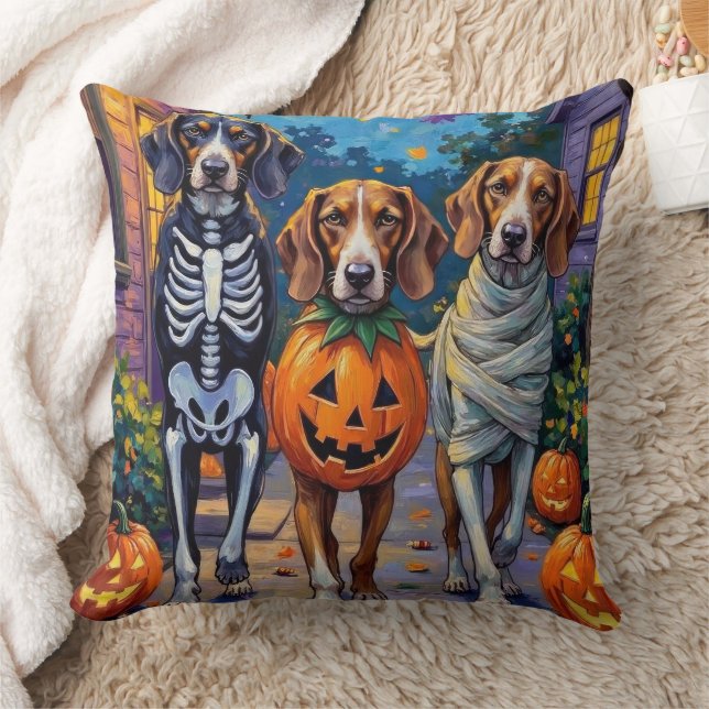 Almofada Tremendo Walker Coonhound Em Figurinos De Hallowee (Cobertor)