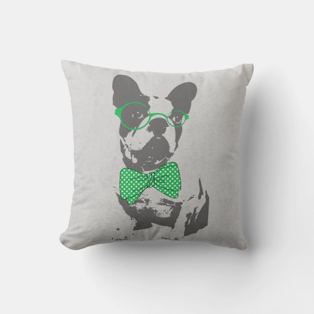 Almofada Trendagem engraçada e engraçada, bicho-da-mania (Frente)