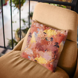 Almofada Trendy Chic Terracotta Rust Orange Brown
