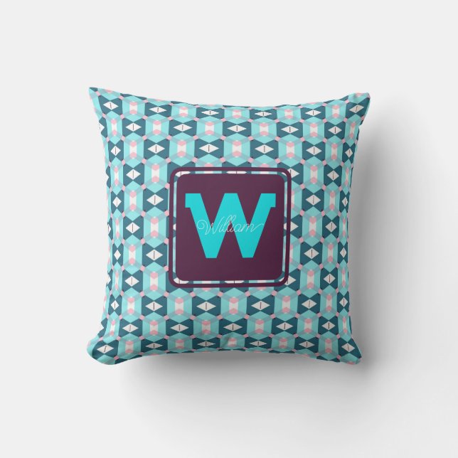 Almofada Trendy Geométrico Travesseiro para Presente para a (Frente)