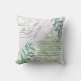 Almofada Trendy Modern Abstrato botânica para oral