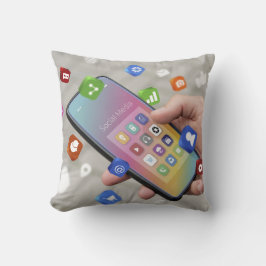 Almofada Trendy Social Media Design