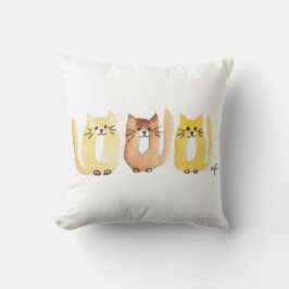 Almofada Três Gatos