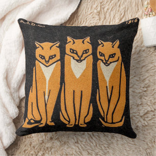 Almofada Três gatos por Julie de Graag