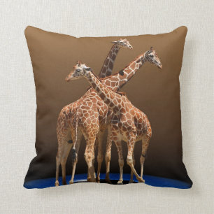 ALMOFADA TRÊS GIRAFAS