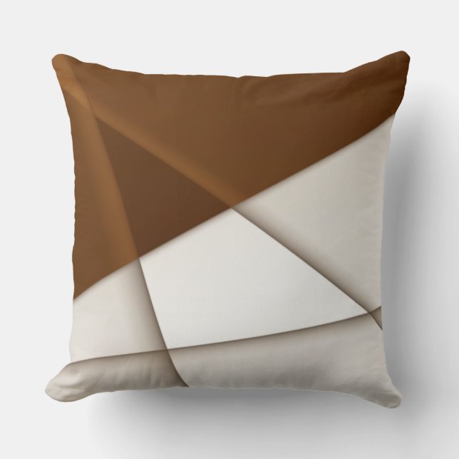 Almofada Triângulo deslizante com sombra, estilo clássico m (Frente)