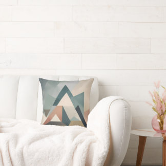 Almofada Triângulos minimalistas no Travesseiro decorativo