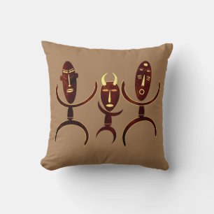 Almofada tribal africano