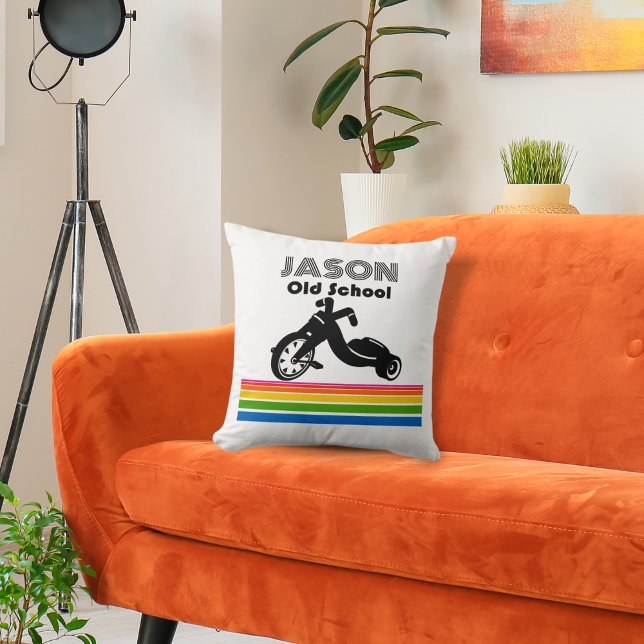 Almofada Triciclo antigo da escola (Criador carregado)