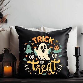 Almofada Trick or Treat Ghost Halloween