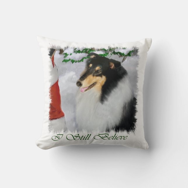 Almofada Tricolor Collie Natal (Frente)