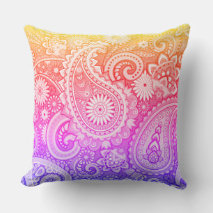 Almofada Trippy Hippy Retro Paisley