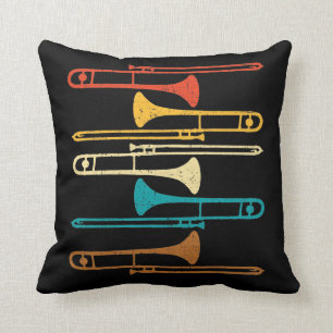 Almofada Trombone retrô - Jazz