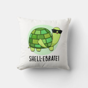 Almofada Trombose Encantada Engraçado Tortoise Animal Pun