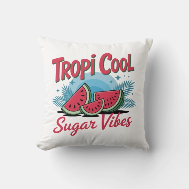 Almofada Tropi Cool Sugar Vibes  (Frente)