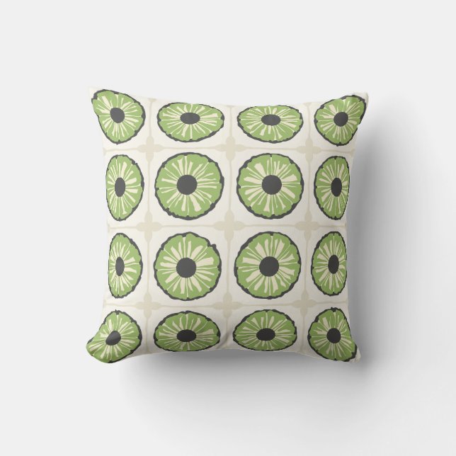 Almofada Tropic Slice Leafy Green (Frente)