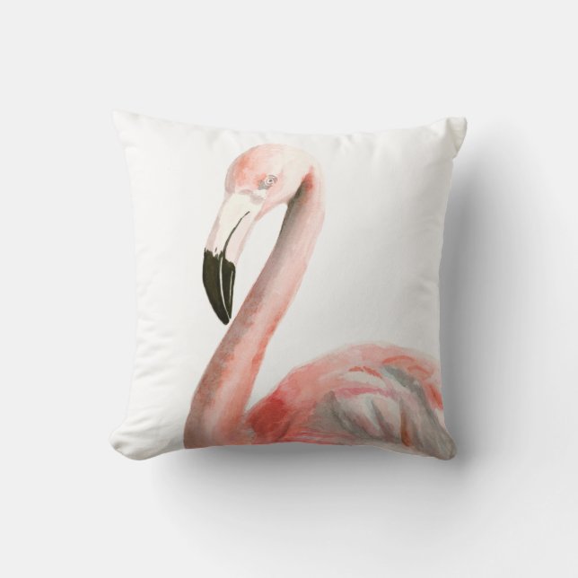 Almofada Tropical Flamingo Bird (Frente)