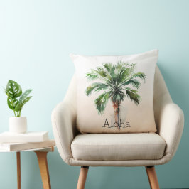 Almofada Tropical Palm Tree