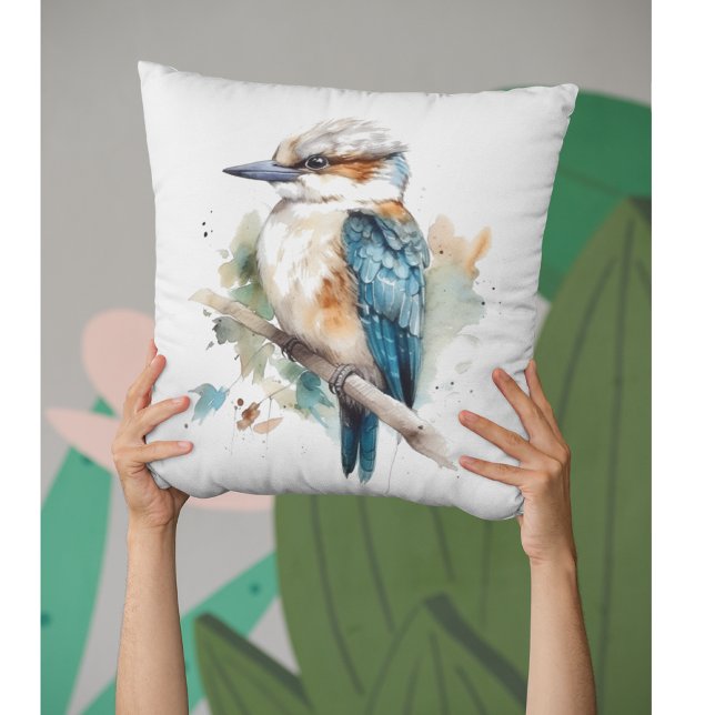 Almofada True Blue Kookaburra (Criador carregado)