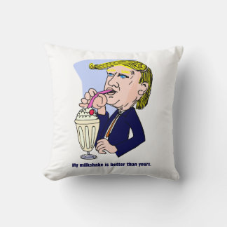 Almofada Trump 2020 - Meu milkshake é melhor que o seu