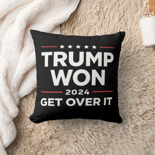 Almofada Trump Ganhou Supere Isso 2024 (Cobertor)