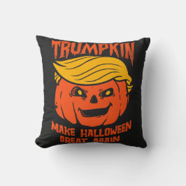 Almofada Trump Halloween Pumpkin
