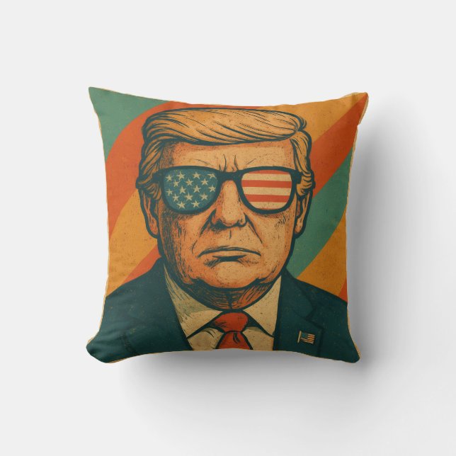 Almofada Trump Retro (Frente)