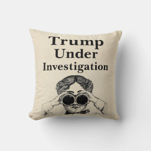 Almofada Trump Sob Travesseiro decorativo De Investigação