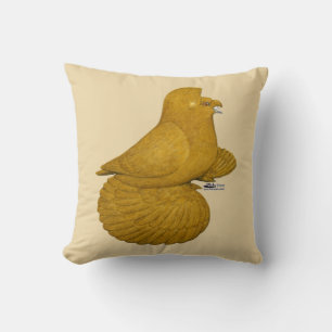 Almofada Trumpeter Pigeon Amarelo